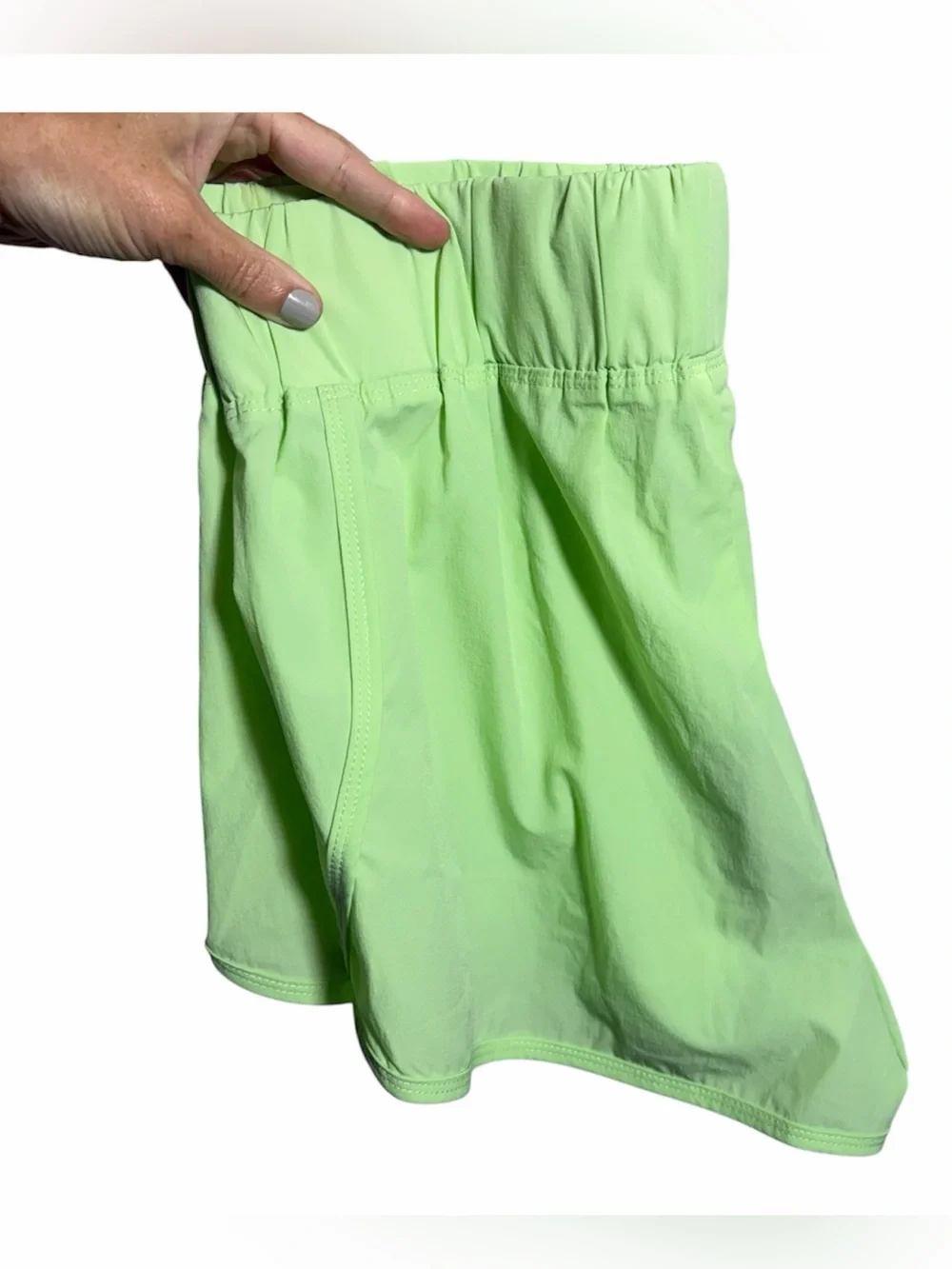 Halara High Waisted Dolphin Hem Casual Shorts 2